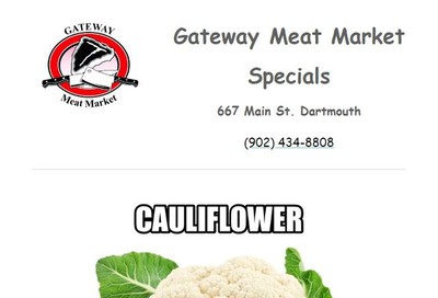 Gateway Meat Market Flyer October 3 to 9