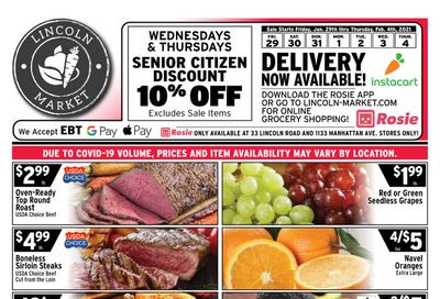 Lincoln Market Weekly Ad Flyer January 29 to February 4, 2021