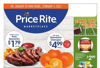 Price Rite (CT, MA, MD, NH, NJ, NY, PA, RI) Weekly Ad Flyer January 29 to February 4