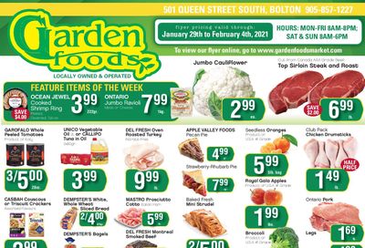 Garden Foods Flyer January 29 to February 4