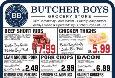 Butcher Boys Grocery Store Flyer January 29 to February 4