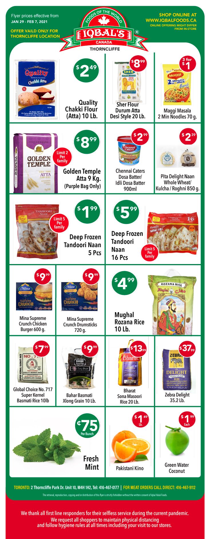 Iqbal Foods Flyer January 29 to February 7