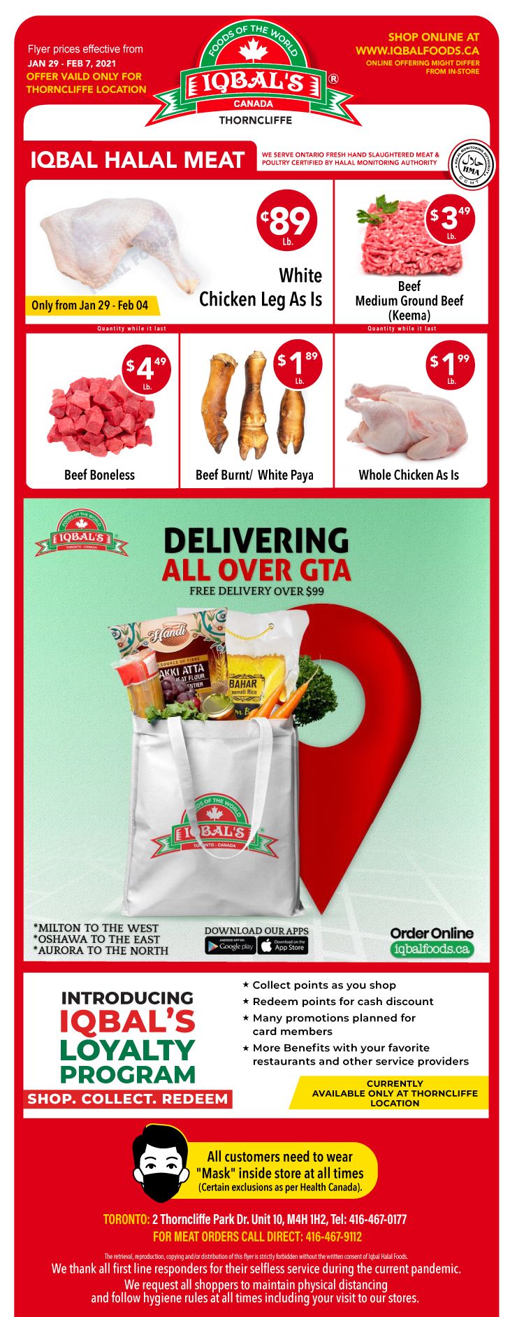 Iqbal Foods Flyer January 29 to February 7