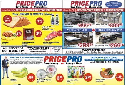 Price Pro Flyer January 27 to February 2
