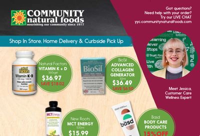 Community Natural Foods Flyer January 28 to February 3
