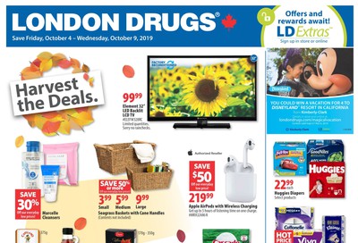 London Drugs Flyer October 4 to 9