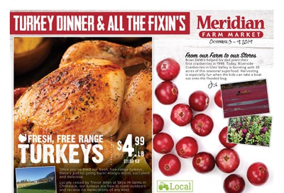 Meridian Farm Market Flyer October 3 to 9
