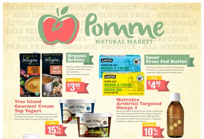 Pomme Natural Market Monthly Flyer October 3 to 30