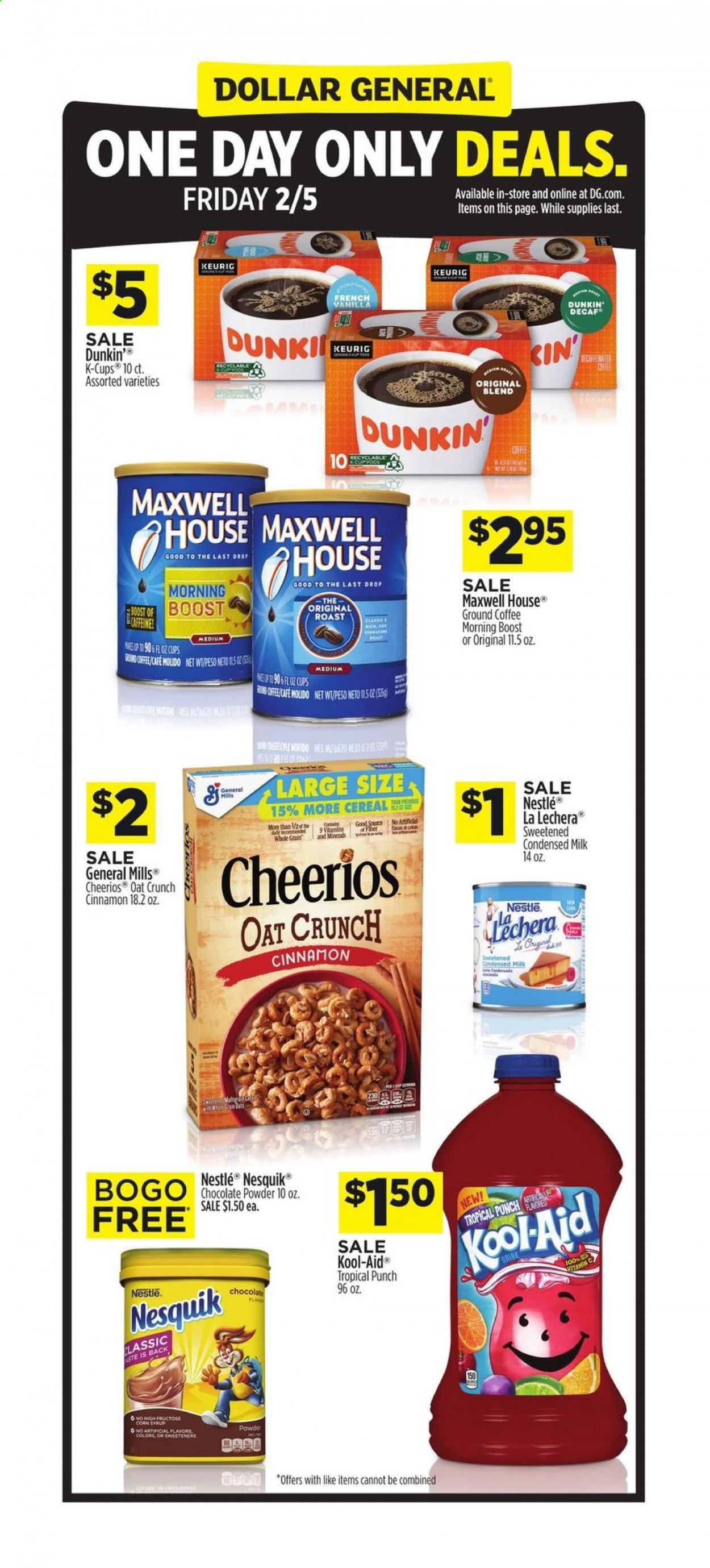 Dollar General Weekly Ad Flyer February 5 to February 5