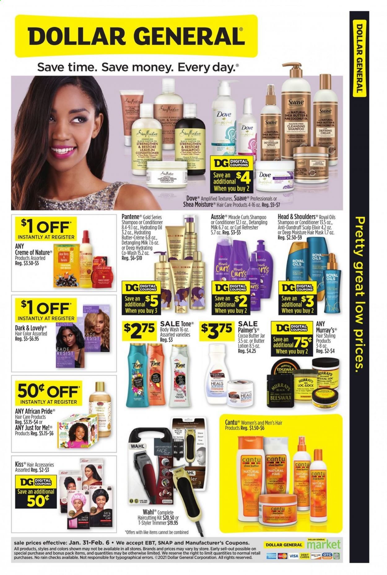Dollar General (LA) Weekly Ad Flyer January 31 to February 6