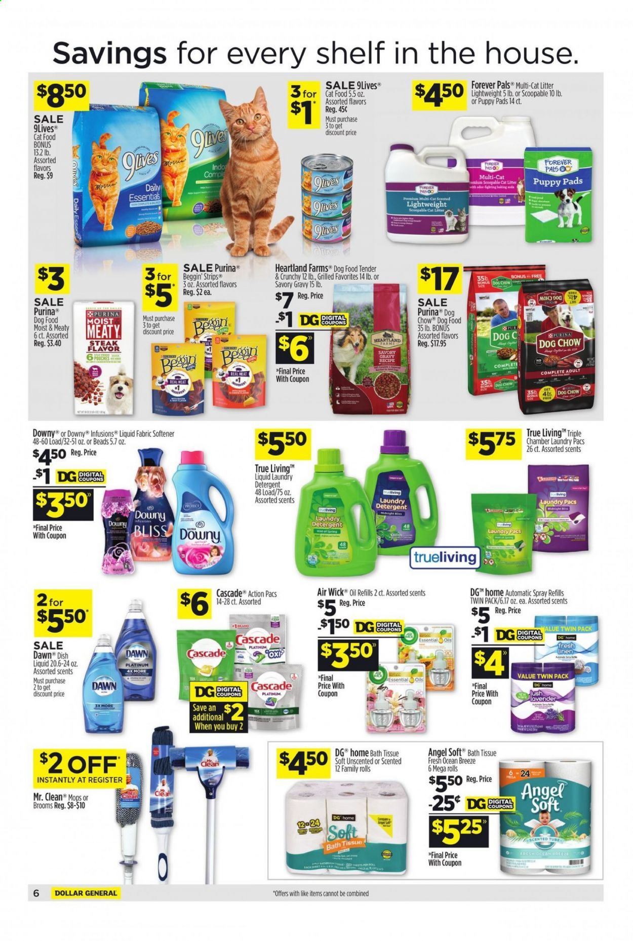 Dollar General (CA, NV) Weekly Ad Flyer January 31 to February 6