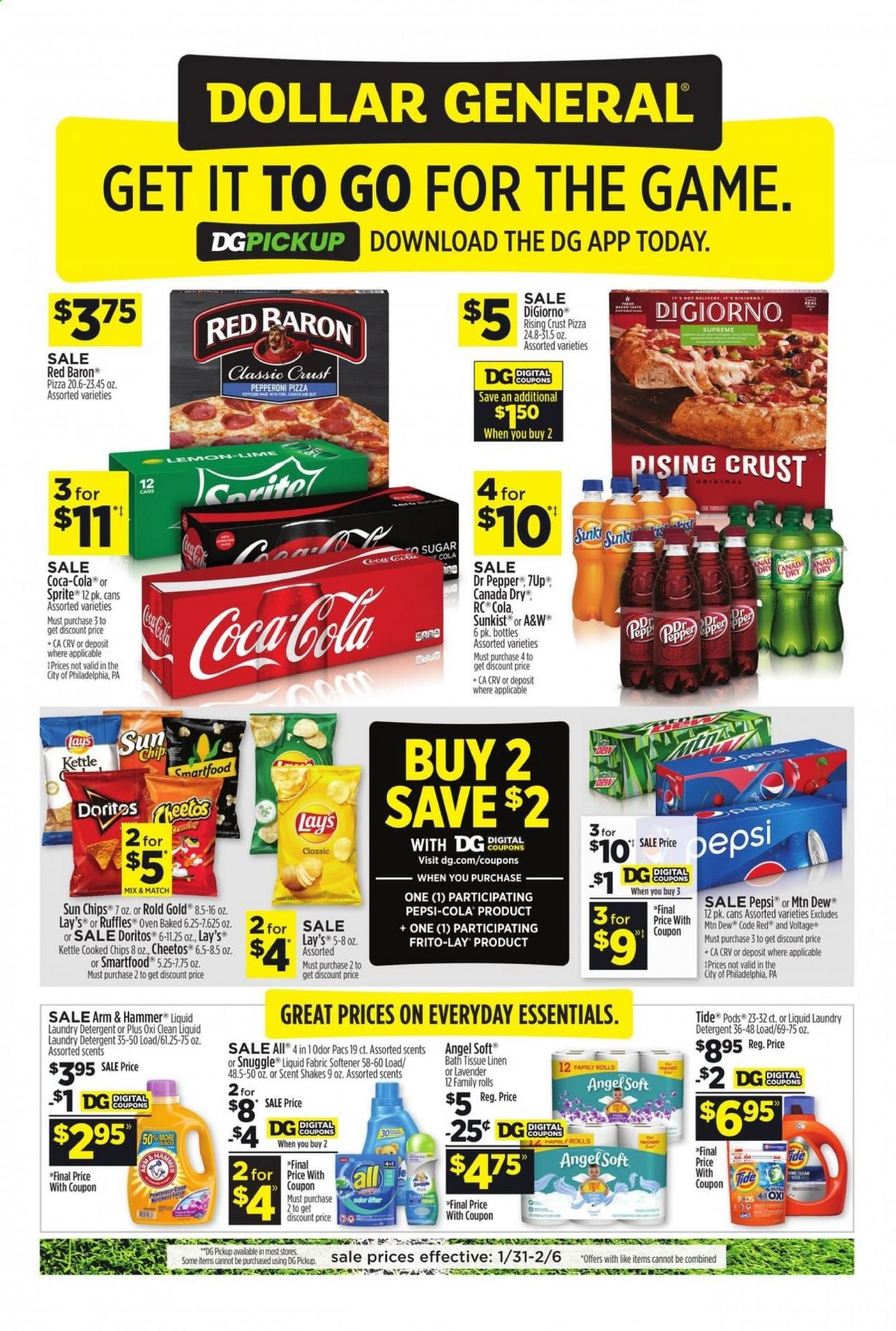 Dollar General (IA, IL, KY, NE, NY, OH, OK, VA) Weekly Ad Flyer January 31 to February 6