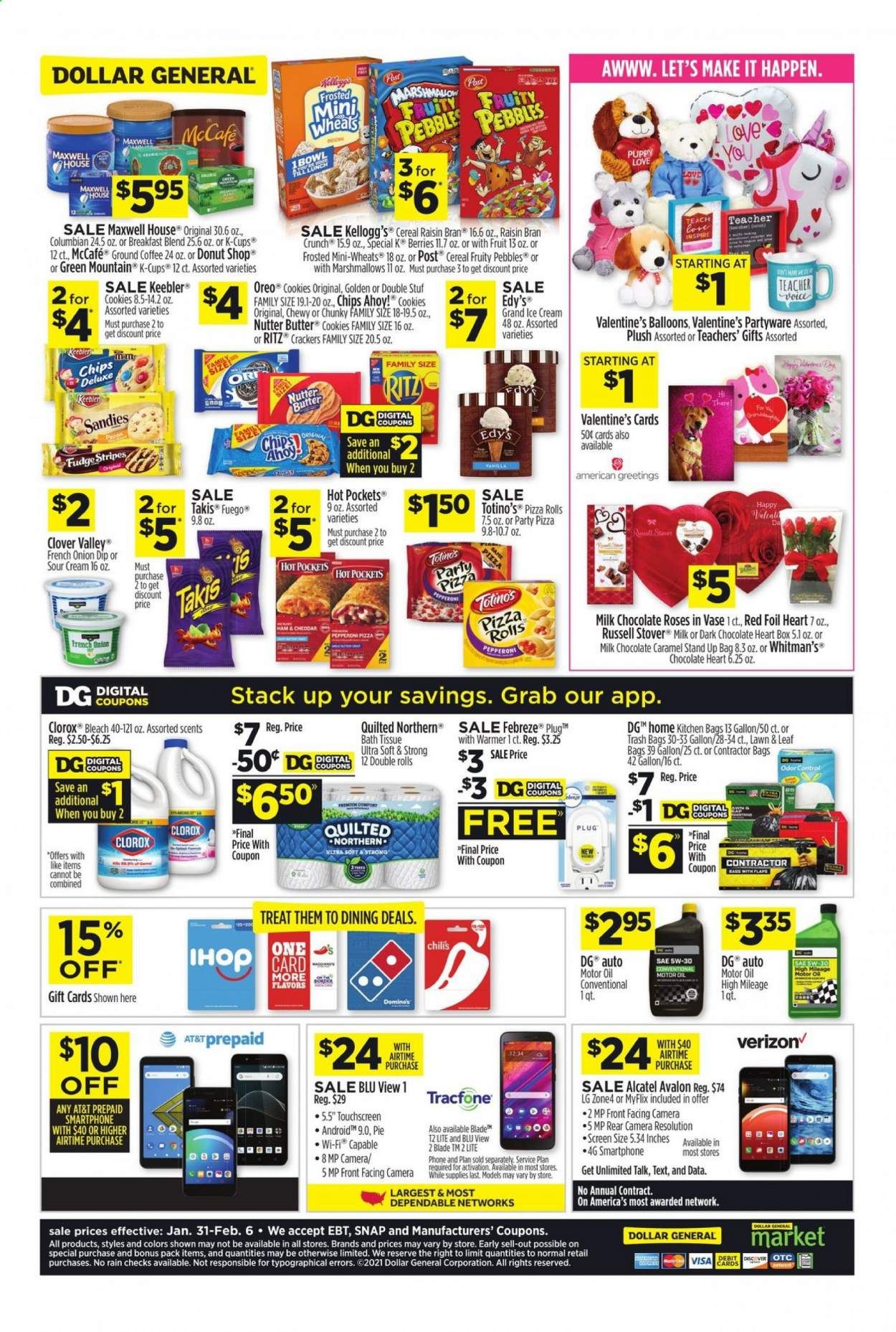Dollar General (IA, IL, KY, NE, NY, OH, OK, VA) Weekly Ad Flyer January 31 to February 6