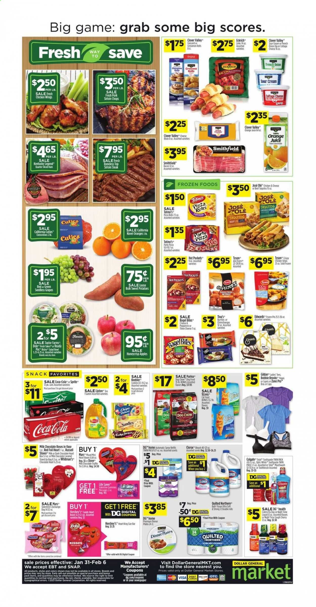 Dollar General (IN, OH) Weekly Ad Flyer January 31 to February 6