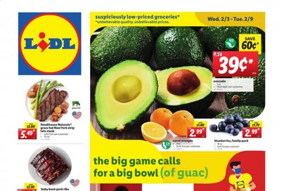 Lidl Weekly Ad Flyer February 3 to February 9