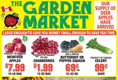 The Garden Market Flyer October 4 to 10