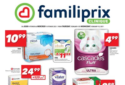 Familiprix Clinique Flyer February 4 to 10