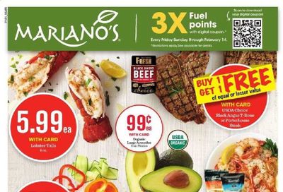 Mariano’s Weekly Ad Flyer February 3 to February 9