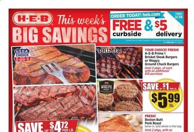 H-E-B (TX) Weekly Ad Flyer February 3 to February 9