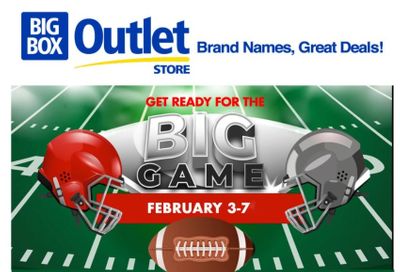 Big Box Outlet Store Flyer February 3 to 8