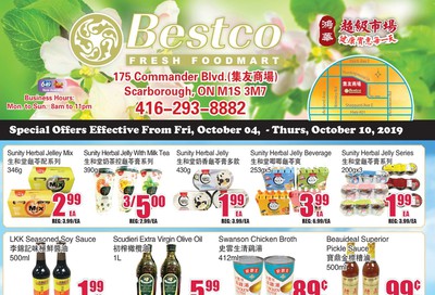 BestCo Food Mart (Scarborough) Flyer October 4 to 10