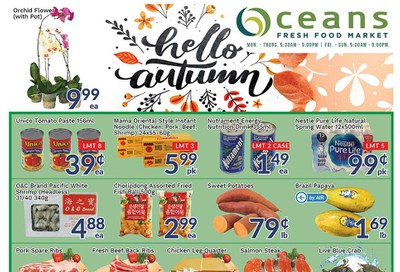Oceans Fresh Food Market (Brampton) Flyer October 4 to 10