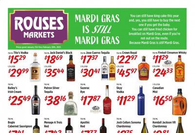 Rouses Markets (AL, LA, MS) Weekly Ad Flyer January 31 to February 28