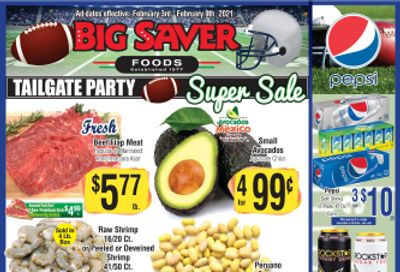 Big Saver Foods Weekly Ad Flyer February 3 to February 9, 2021