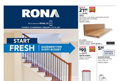 Rona (ON) Flyer February 4 to 10