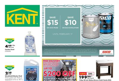 Kent Building Supplies Flyer February 4 to 10