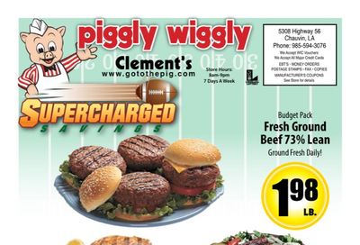 Piggly Wiggly (LA) Big Game Day Sale Weekly Ad Flyer February 3 to February 9, 2021