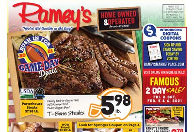 Ramey's Weekly Ad Flyer February 3 to February 9, 2021