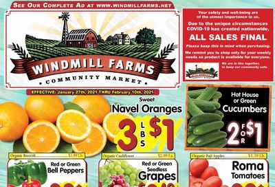 Windmill Farms Weekly Ad Flyer January 27 to February 9, 2021