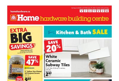Home Hardware Building Centre (ON) Flyer February 4 to 10
