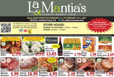 LaMantia's Flyer February 4 to 10