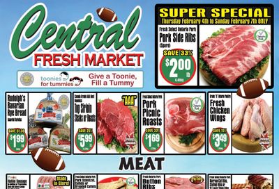 Central Fresh Market Flyer February 4 to 11