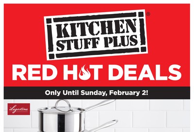 Kitchen Stuff Plus Red Hot Deals Flyer January 27 to February 2