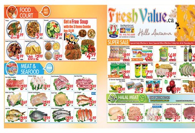 Fresh Value Flyer October 4 to 10