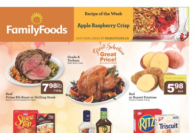 Family Foods Flyer October 4 to 10