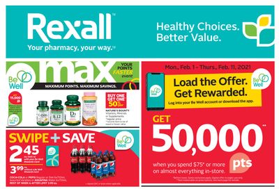 Rexall (West) Flyer February 5 to 11