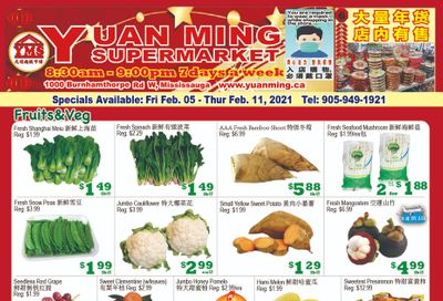 Yuan Ming Supermarket Flyer February 5 to 11