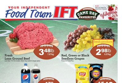 IFT Independent Food Town Flyer February 5 to 11