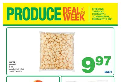 Wholesale Club (West) Produce Deal of the Week Flyer February 4 to 10