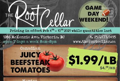 The Root Cellar Flyer February 4 to 10