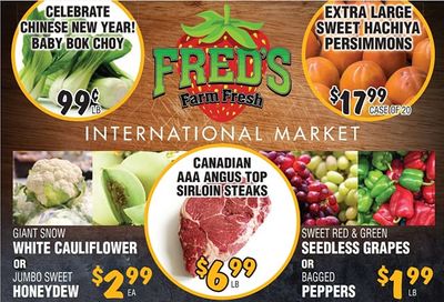 Fred's Farm Fresh Flyer February 3 to 9