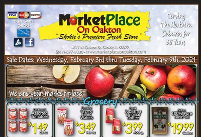 Marketplace On Oakton Weekly Ad Flyer February 3 to February 9, 2021