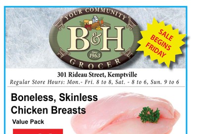 B&H Your Community Grocer Flyer January 24 to 30