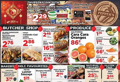 Pepper's Foods Flyer January 28 to February 3
