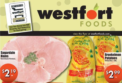 Westfort Foods Flyer October 4 to 10