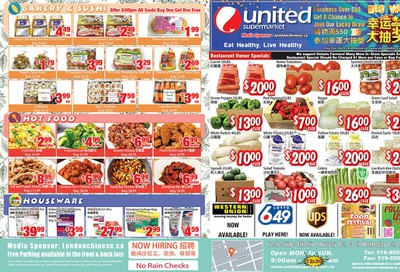 United Supermarket Flyer October 3 to 9